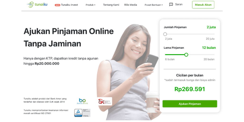 Review Tunaiku Pinjaman Online Dana Tunai Tanpa Jaminan<script async src=